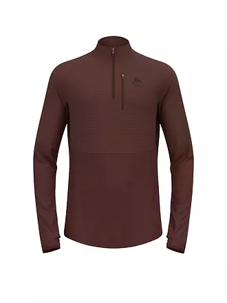 ODLO | Camiseta interior con cremallera para hombre Descent Ceramiwarm |